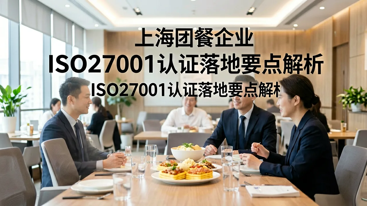 上海团餐企业ISO27001认证落地要点解析