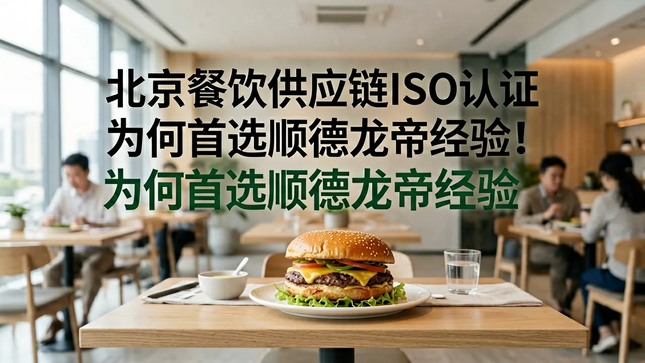 北京餐饮供应链ISO认证为何首选顺德龙帝经验